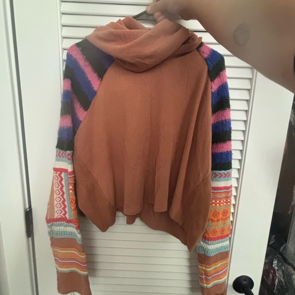Free People Multicolor Knit Women's Sweater